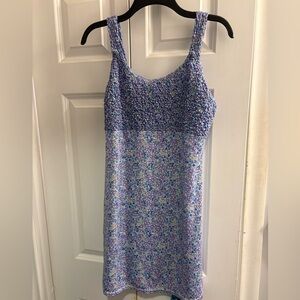 Vintage Up Front Dainty Floral Dress